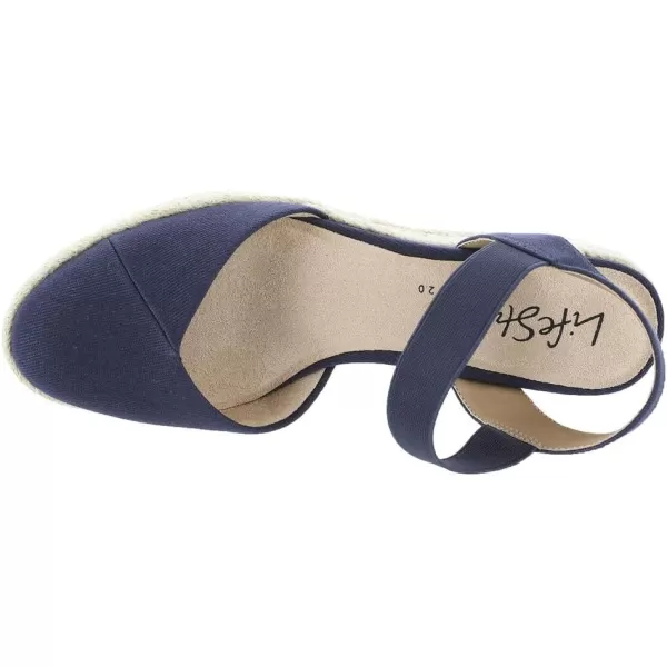 LifeStride women's Kimmie Wedge Espadrilles Sandal