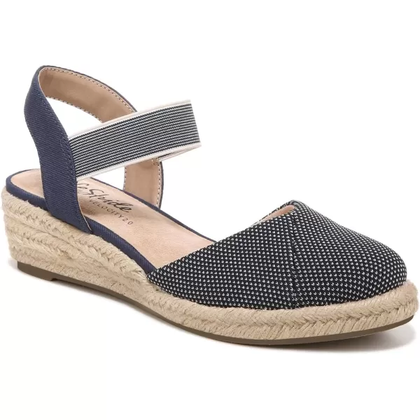 LifeStride women's Kimmie Wedge Espadrilles Sandal