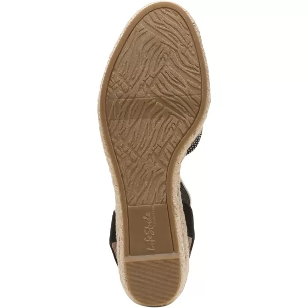 LifeStride women's Kimmie Wedge Espadrilles Sandal
