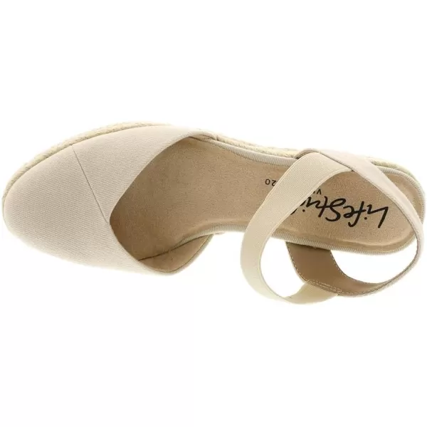 LifeStride women's Kimmie Wedge Espadrilles Sandal