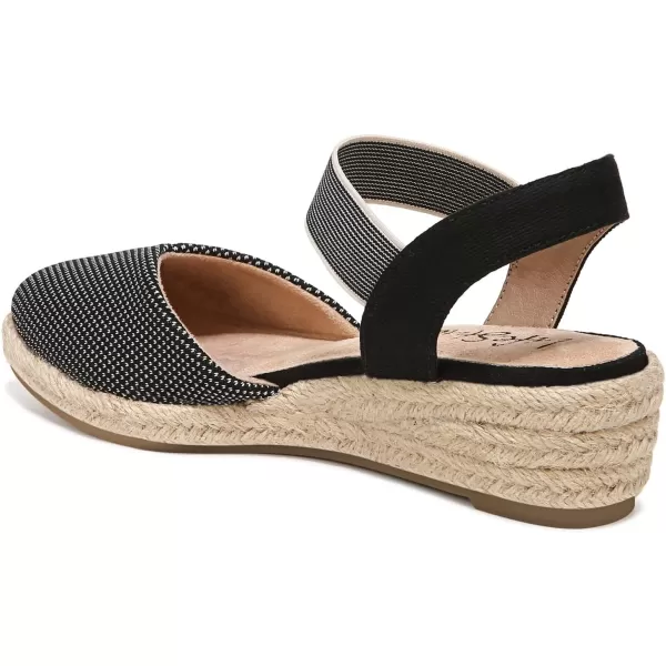 LifeStride women's Kimmie Wedge Espadrilles Sandal