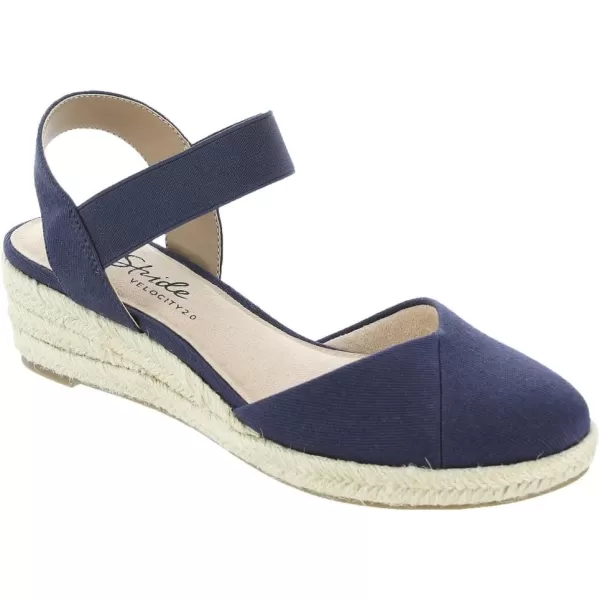 LifeStride women's Kimmie Wedge Espadrilles Sandal