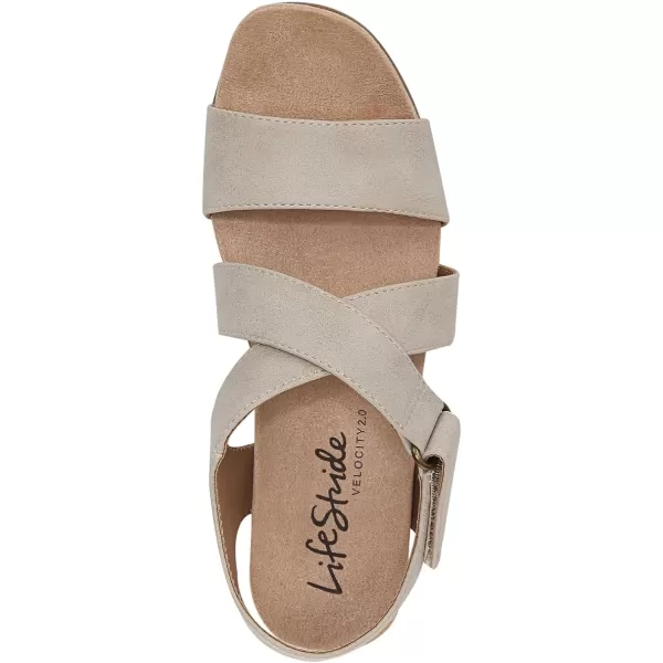 Lifestride Womens Sincere Wedge Sandals