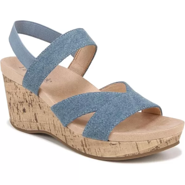 LifeStride Women's Danita Strappy Wedge Sandals