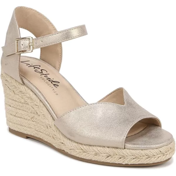 LifeStride Women's Tess Wedge Espadrille Sandals