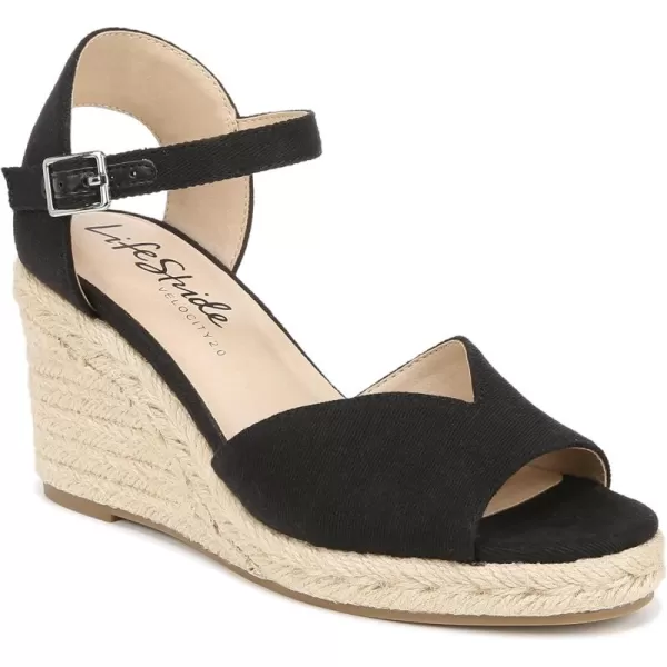 LifeStride Women's Tess Wedge Espadrille Sandals