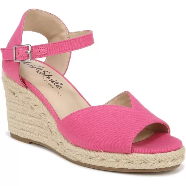 LifeStride Women's Tess Wedge Espadrille Sandals