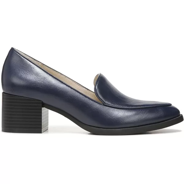 Lifestride Womens Devyn Block Heel Loafer