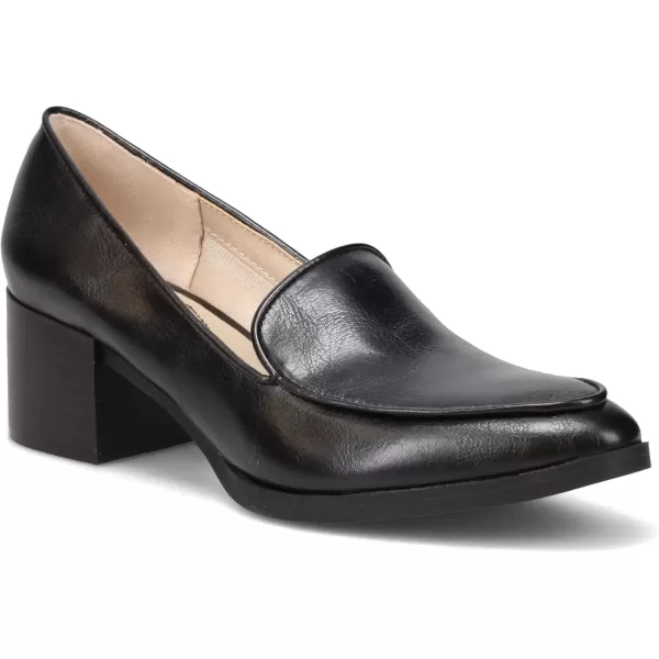 Lifestride Womens Devyn Block Heel Loafer