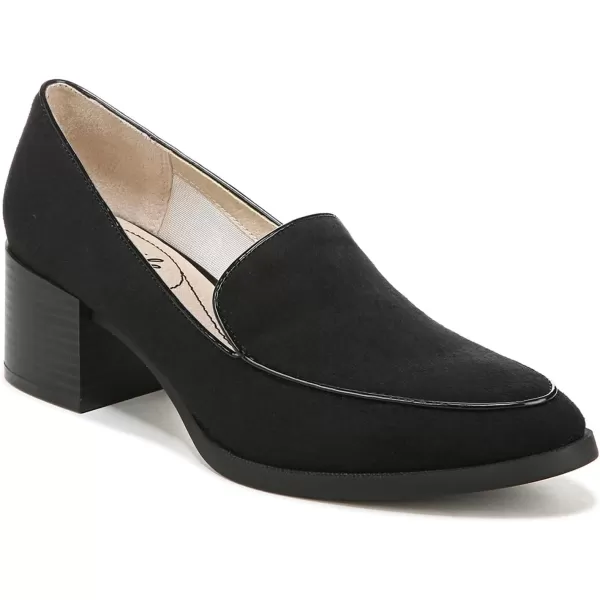 Lifestride Womens Devyn Block Heel Loafer