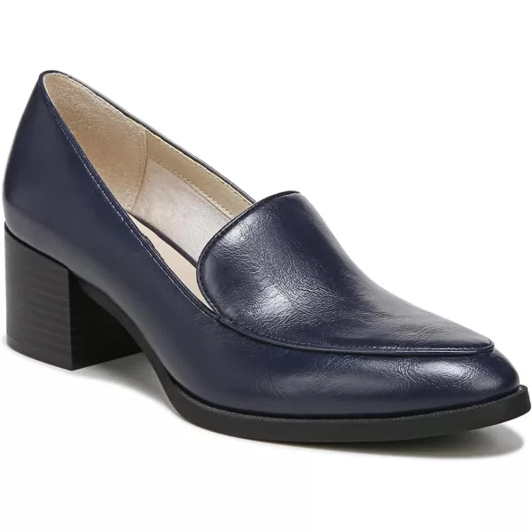Lifestride Womens Devyn Block Heel Loafer