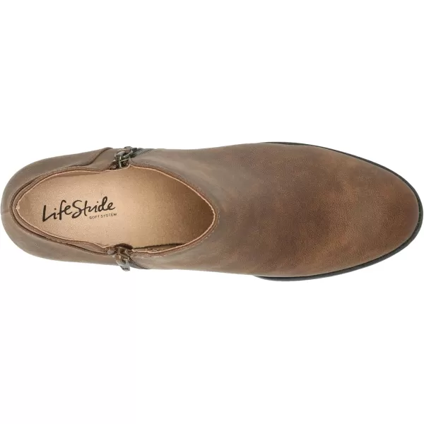 Lifestride Womens Blake Zip Ankle Booties