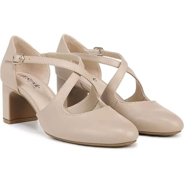 LifeStride Women's Tracy Strappy Block Heel Pump
