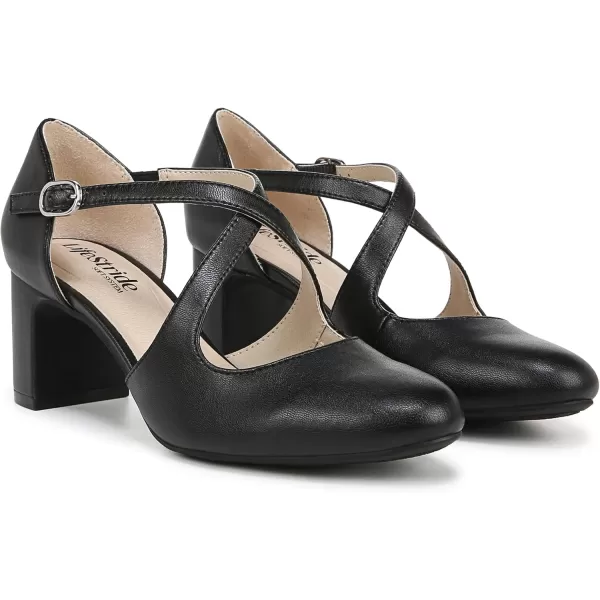 LifeStride Women's Tracy Strappy Block Heel Pump