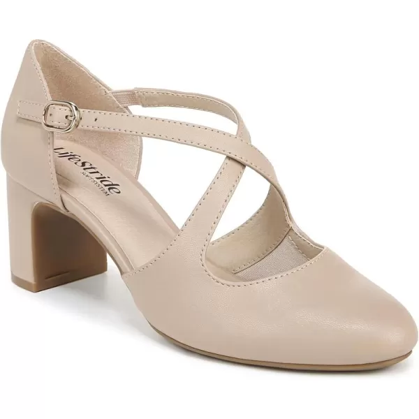 LifeStride Women's Tracy Strappy Block Heel Pump