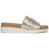 imageLifeStride Womens Genevieve Slide SandalPlatino Gold Faux Leather