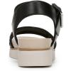 imageLifeStride Womens Gillian 2 SandalBlack Faux Leather