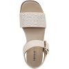 imageLifeStride Womens Gillian 2 SandalCreme Beige Faux Leather