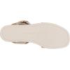 imageLifeStride Womens Gillian Ankle Strap Flat Sandals Platino Gold 95 M