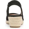 imageLifeStride Womens Kayden Wedge SandalBlack Fabric