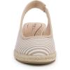 imageLifeStride Womens Kayden Wedge SandalTanWhite Stripe