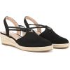 imageLifeStride Womens Kennedy Espadrille Wedge SandalBlack Canvas