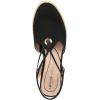 imageLifeStride Womens Kennedy Espadrille Wedge SandalBlack Canvas