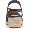 imageLifeStride Womens Kennedy Espadrille Wedge SandalLux Navy Canvas
