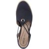 imageLifeStride Womens Kennedy Espadrille Wedge SandalLux Navy Canvas