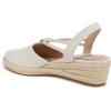 imageLifeStride Womens Kennedy Espadrille Wedge SandalNatural Linen