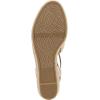 imageLifeStride Womens Kennedy Espadrille Wedge SandalTanWhite Linen Stripe