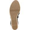 imageLifeStride Womens Kimball Espadrille Wedge SandalBlack Canvas