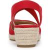 imageLifeStride Womens Kimball Espadrille Wedge SandalFire Red