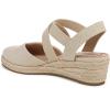 imageLifeStride Womens Kimball Espadrille Wedge SandalNaturalGold