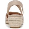 imageLifeStride Womens Kimball Espadrille Wedge SandalTender Taupe