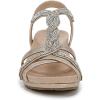 imageLifeStride Womens Miami Wedge SandalPlatino Gold