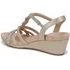 imageLifeStride Womens Miami Wedge SandalPlatino Gold
