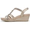 imageLifeStride Womens Miami Wedge SandalPlatino Gold