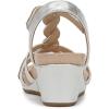 imageLifeStride Womens Miami Wedge SandalSilver Metallic