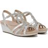 imageLifeStride Womens Miami Wedge SandalSilver Metallic