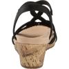 imageLifeStride Womens Monaco 2 Strappy Wedge SandalsBlack