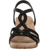 imageLifeStride Womens Monaco 2 Strappy Wedge SandalsBlack