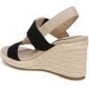 imageLifeStride Womens Tallulah Espadrille Wedge SandalBlackNatural