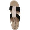 imageLifeStride Womens Tallulah Espadrille Wedge SandalBlackNatural