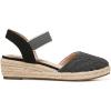 imageLifestride Womens Kimmie Wedge EspadrillesBlack