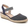 imageLifestride Womens Kimmie Wedge EspadrillesNavyAlmond Milk