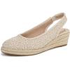 imageLifeStride Womens Kayden Wedge SandalNatural Tan Fabric
