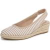 imageLifeStride Womens Kayden Wedge SandalTanWhite Stripe