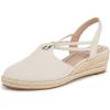 imageLifeStride Womens Kennedy Espadrille Wedge SandalNatural Linen