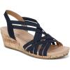 imageLifeStride Womens Mallory Strappy Wedge SandalLux Navy
